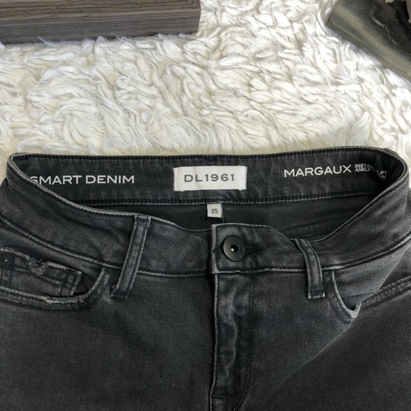 DL1961 Margaux Ankle Skinny in Busted 25 Grey - Picture 4 of 6